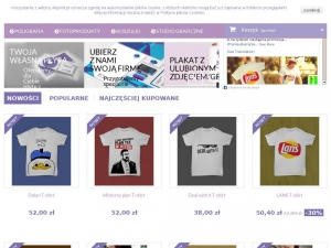 Koszulka z każdym nadrukiem