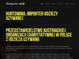 Godn zuafania hurtownia ubrań używanych