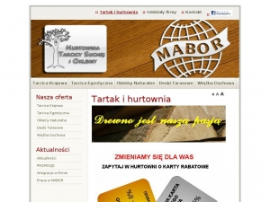 Tarcica ekologiczna i do stolarstwa